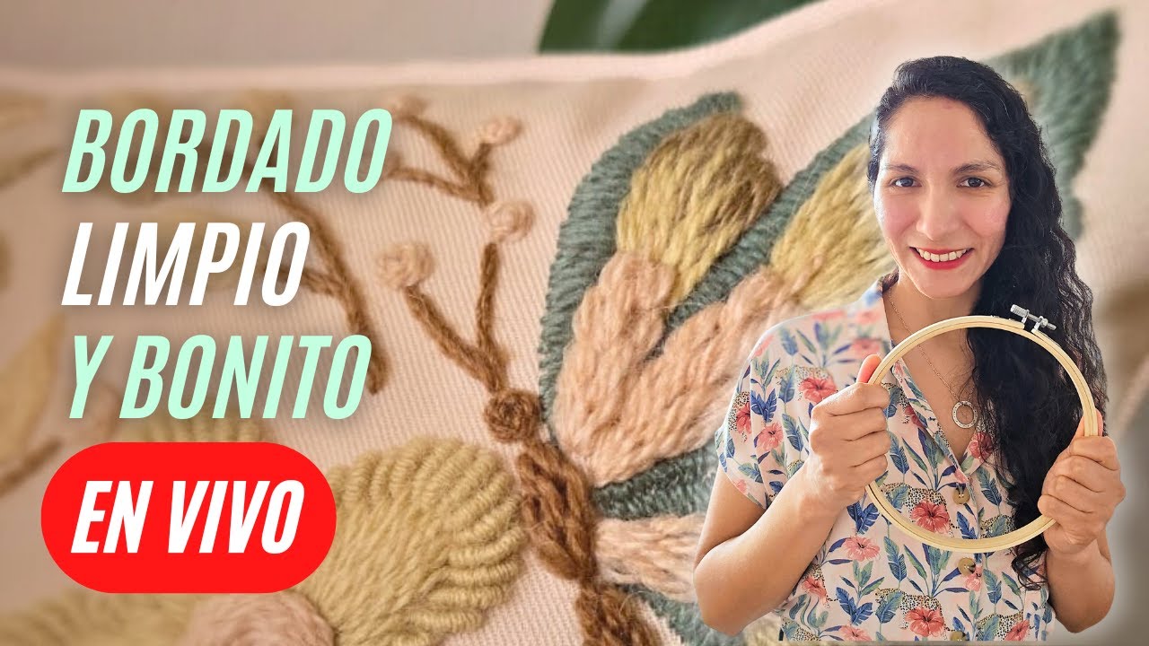 Cómo lograr un bordado limpio y bonito (desde el inicio) ✨