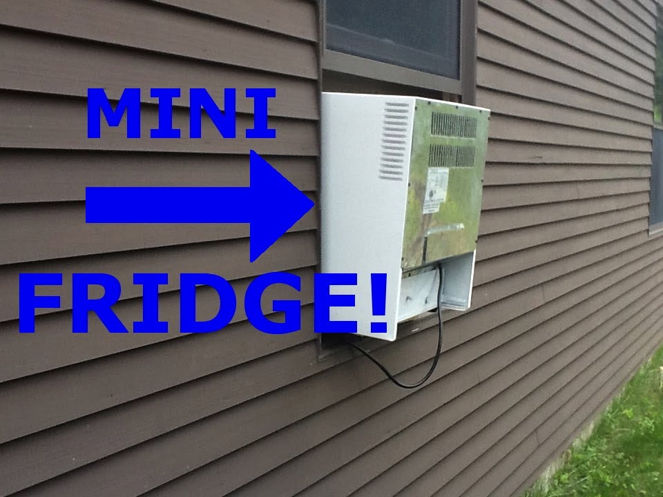 Homemade Minifridge Air Conditioner - YouTube