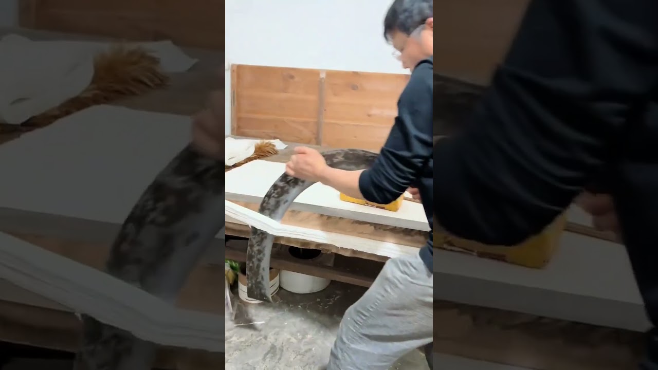 Вы видели традиционные древние резцы для бумаги? Ремесленники. Нематериальное культурное наследие.