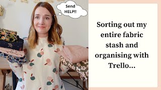 Sorting out my entire fabric stash and organising with Trello | Sewing plans | Fabric haul screenshot 4