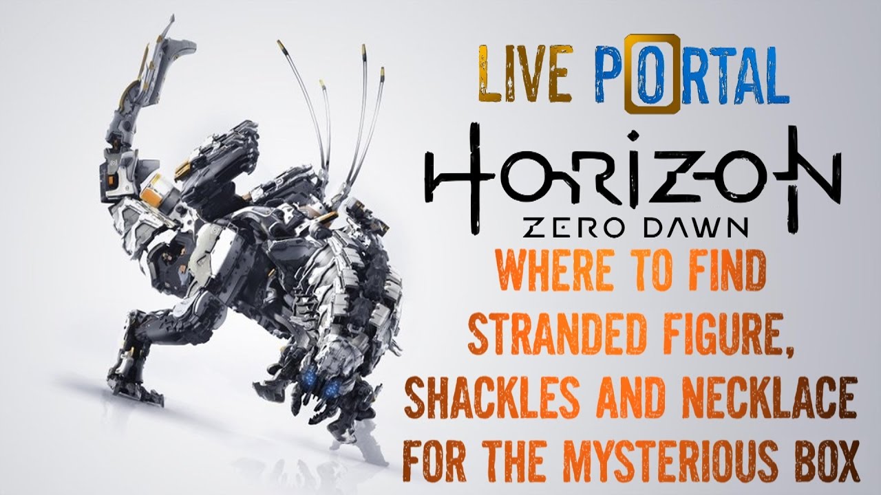 Horizon Zero Dawn - Death Stranding - Stranded Figure, Necklace And  Shackles For The Mysterious Box 