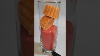 dropping and crushing  rainbow sand ASMR, ❤️very satisfying #relaxing#sandtagious  #shorts