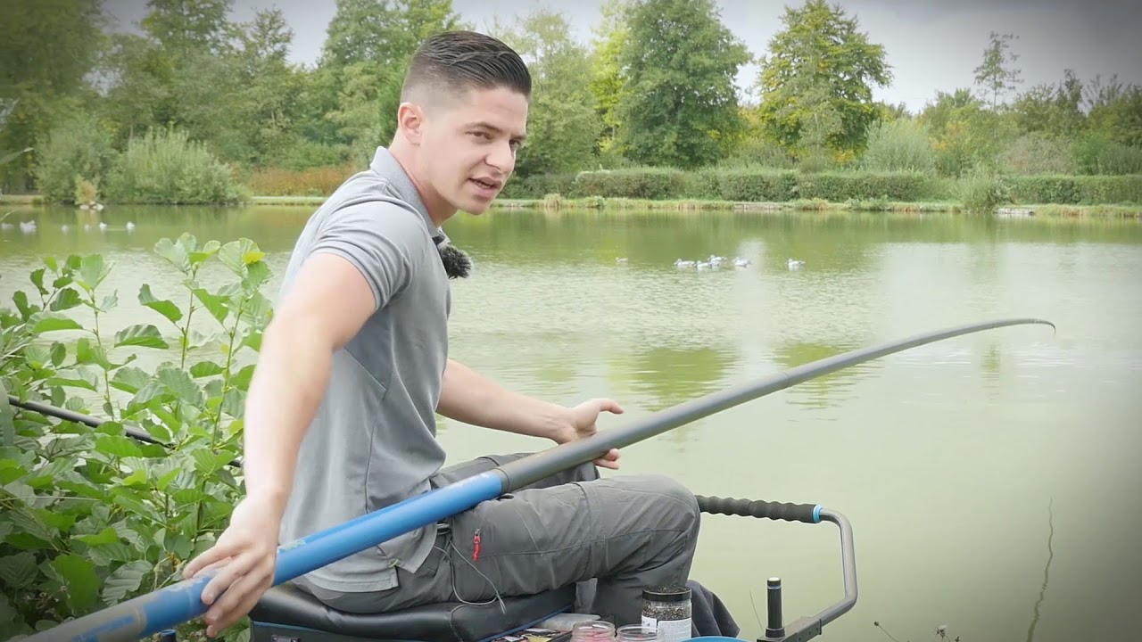 Pêche au coup à la grande canne avec Cadence fishing 