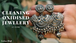 DIY - Cleaning Oxidised Jewellery At Home | How To Clean Sterling  Silver Earrings