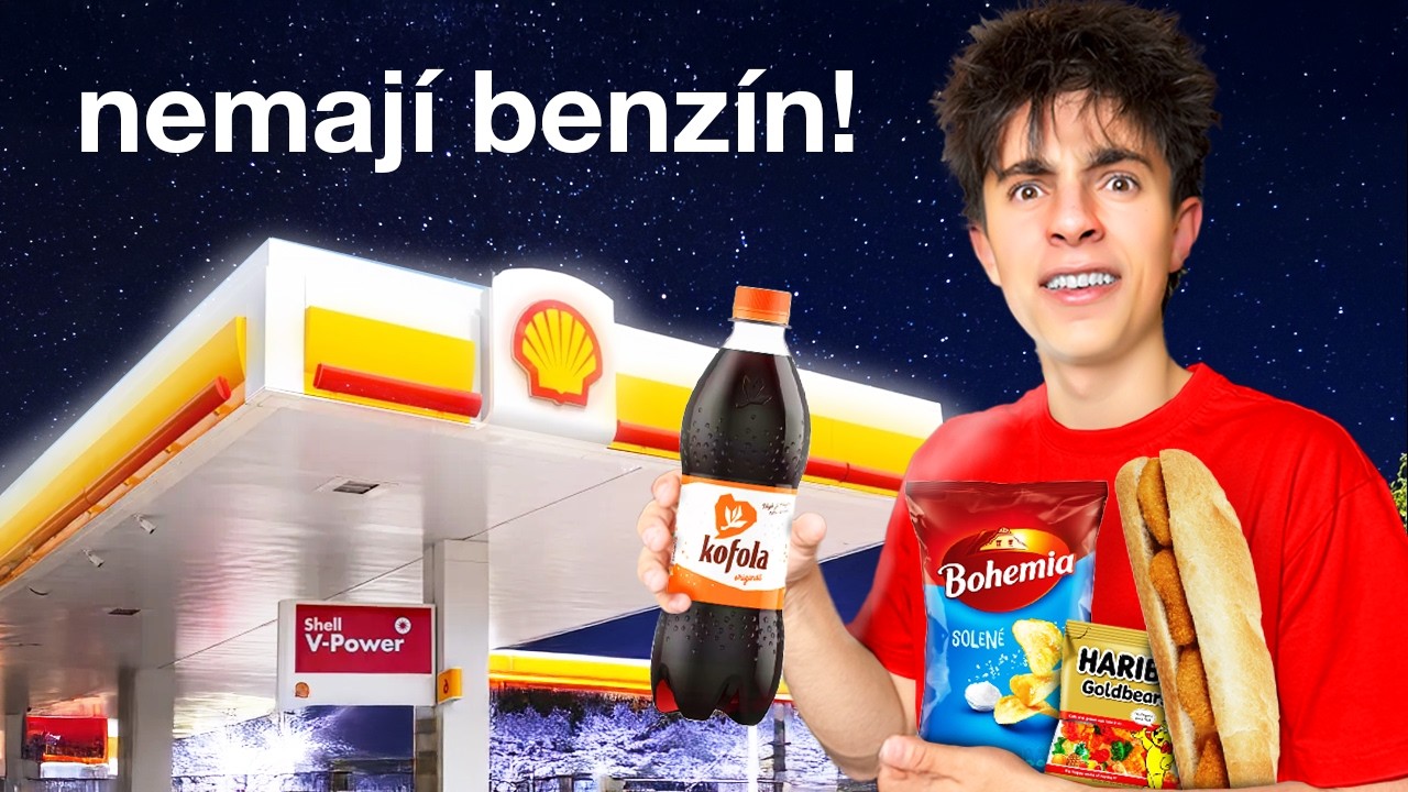 Otestoval Jsem Všechny Benzínky Po Půlnoci