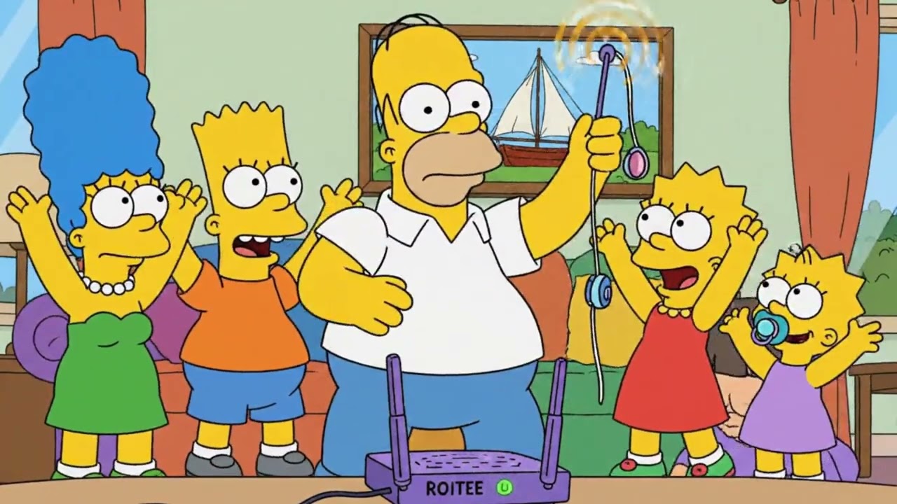 Springfield's Internet Apocalypse: The Simpsons Save the Web!