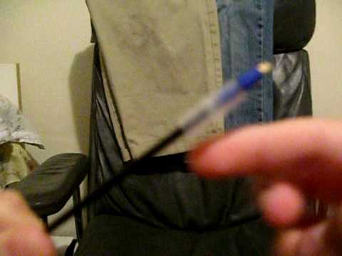 Come fare una lama nascosta da una penna