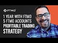 1 year with FTMO and being funded with 5 FTMO Accounts. Trader Michael shares his strategy and more!