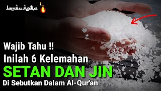 Wajib Tahu  6 Kelemahan Setan Dan Jin Disebutkan Dalam Alquran