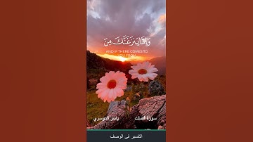 وما يلقاها إلا الذين صبروا | سورة فصلت