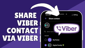 How to Share Viber Contact via Viber