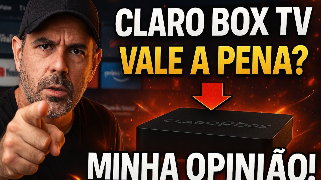MOSTRANDO A CLARO BOX TV – TUDO QUE TEM E MINHA OPINIÃO