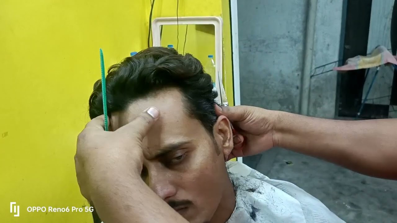 ASMR haircut with up barbeer  relaxing #  free # shopping asmr