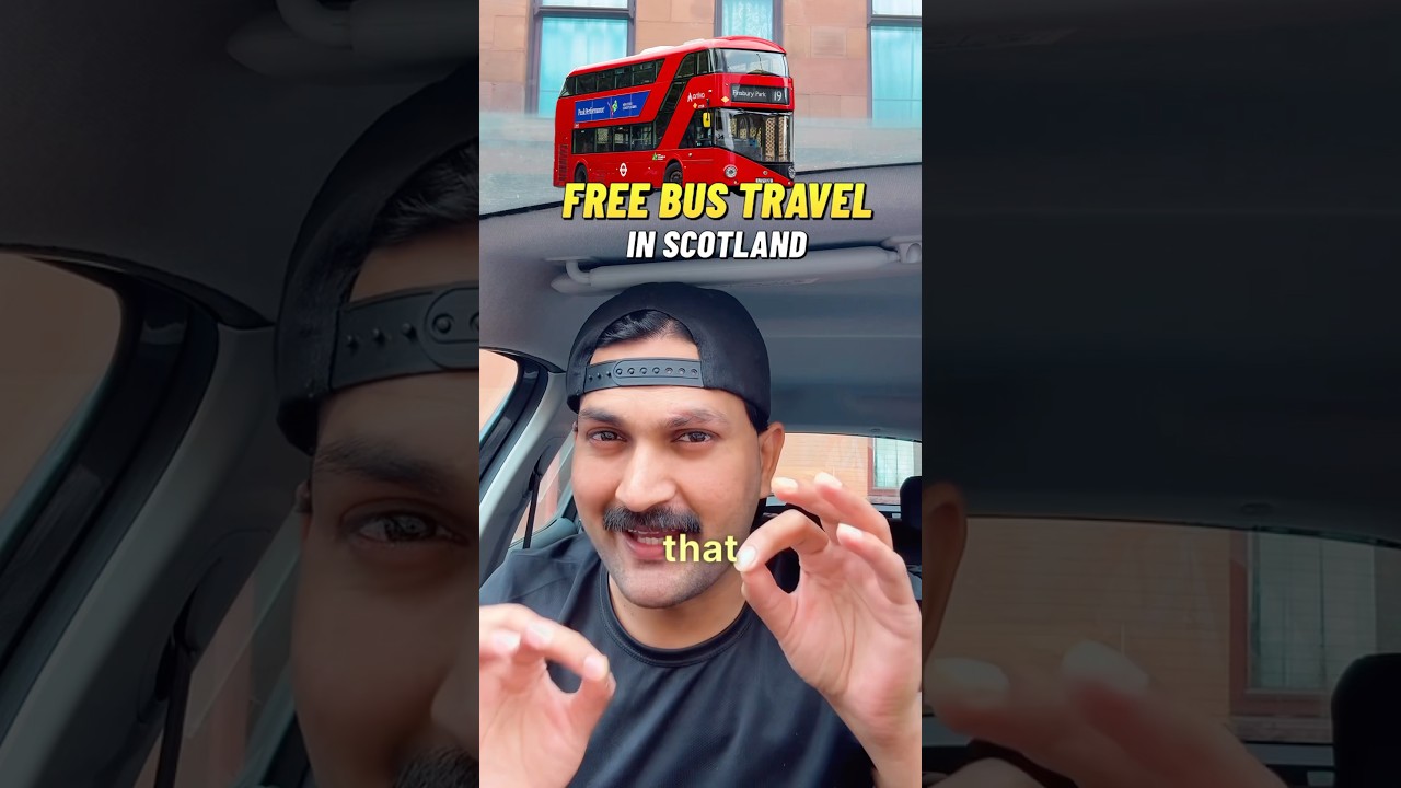 Free Bus Travel in Scotland 🇬🇧 