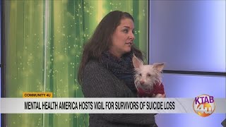 Candlelight vigil to remember those lost to suicide