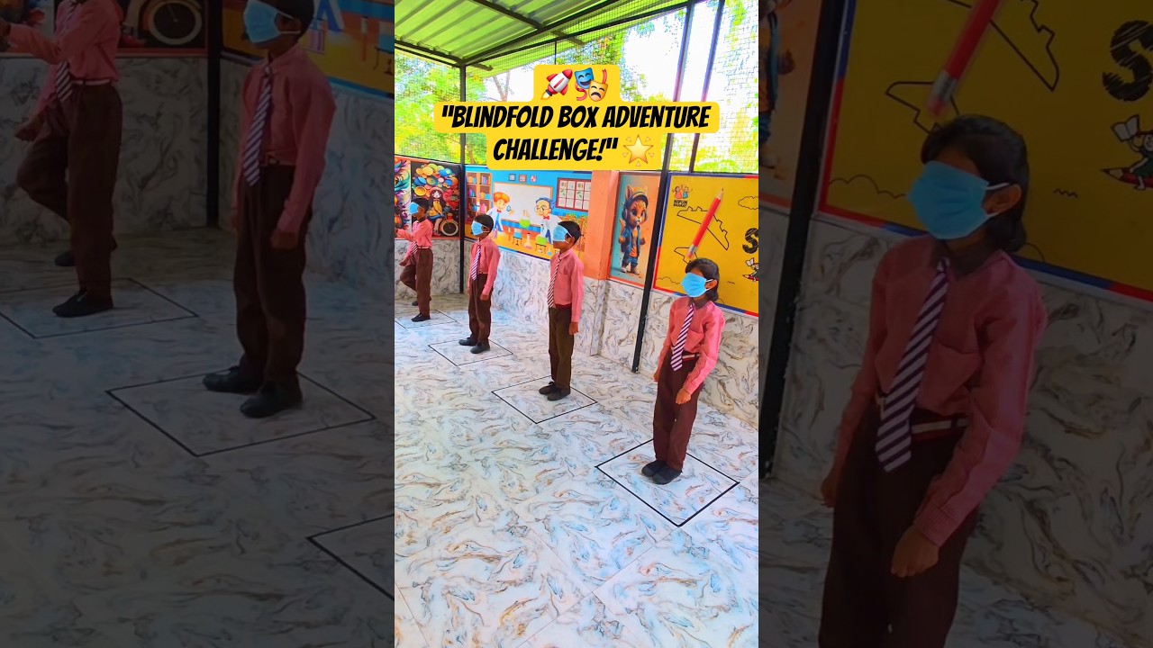 Blindfolded Box Adventure Challenge! 