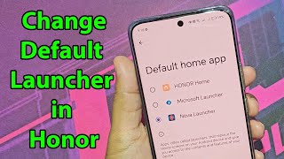 How to change launcher in honor screenshot 3
