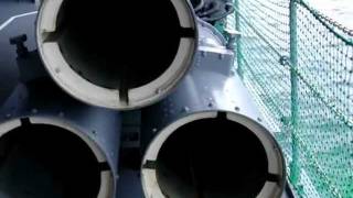 DD123 しらゆき 護衛艦・・・魚雷発射装置