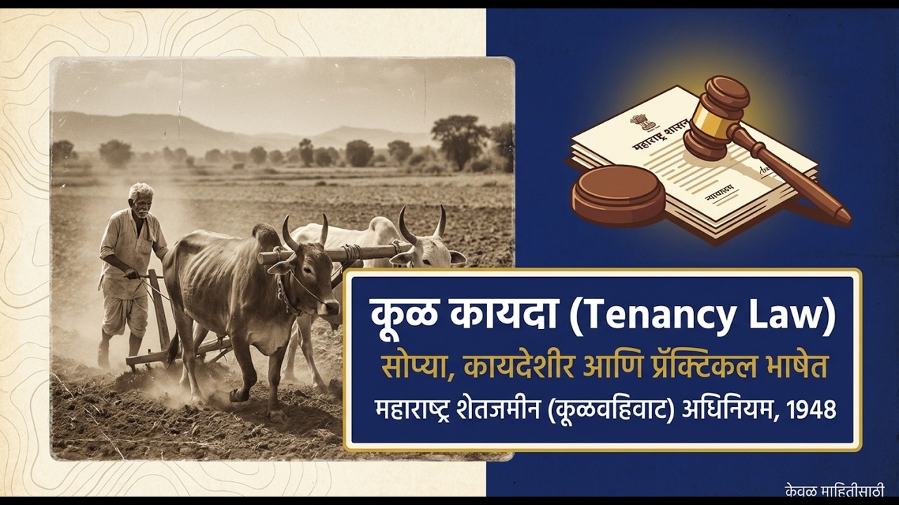 कुळ कायदा म्हणजे काय? | कुळ कोण असतो, मालकी हक्क कसा मिळतो आणि 7/12 वर नोंद कशी तपासावी?