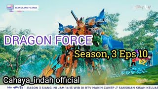 Sinema kartun Keluarga RTV dragon force:Lucas Melawan Monster Pohon Raksasa Season, 3 Eps 10 Terbaru