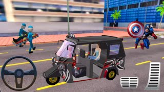 Tuk Tuk Auto Rickshaw Sim #17 - Gameplay Walkthrough  Android Ios Games screenshot 5