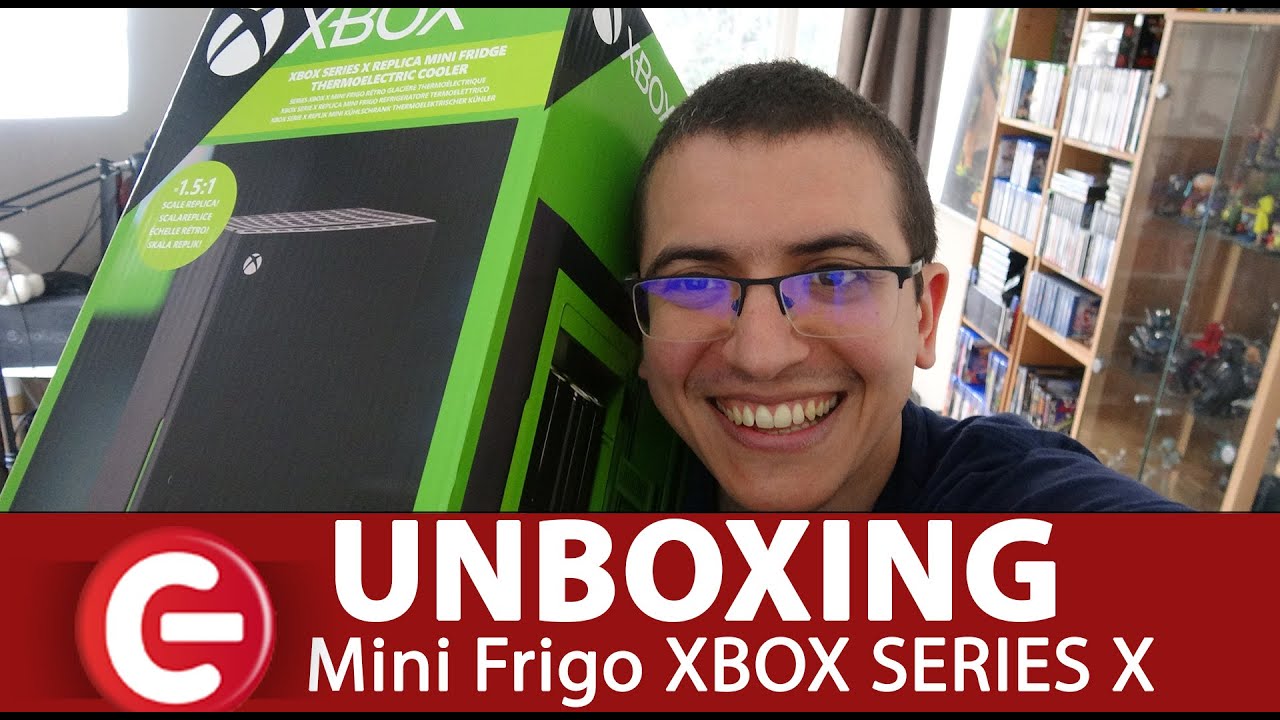 UNBOXING 4K] Le MINI FRIGO XBOX SERIES X ! Déballage, découverte