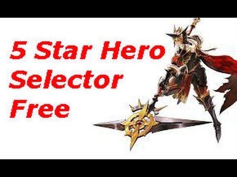 Seven Knights Coupon Code : Free 5 star hero selector 7/20
