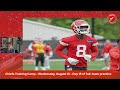 Chiefs Training Camp Report - Wednesday, August 16 - Day 18