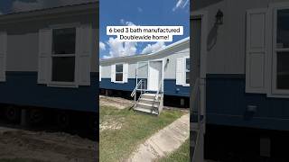 6 Bed 3 Bath Manufactured Home mobilehome home doublewide realestate fyp viral trending
