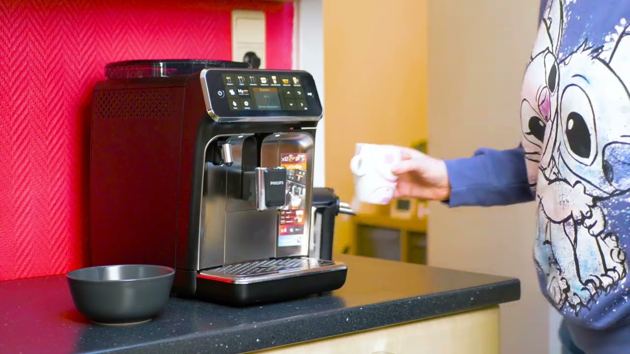 LA MEILLEURE MACHINE À CAFÉ À GRAIN - PHILIPS Série 5400 