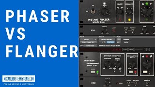 Phaser Vs Flanger