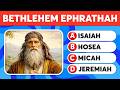 25 Bible Questions - Identify These 25 Old Testament Books