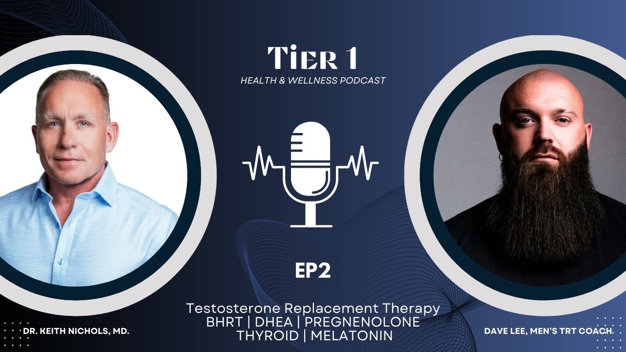 DEEP DIVE into Testosterone Replacement Therapy DHEA & MeLaToNiN