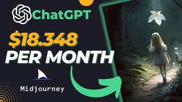PASSIVE INCOME With ChatGPT & Midjourney AI