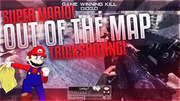 Super Mario! #1 - MW2 Aimbot Out Of The Map Trickshotting!
