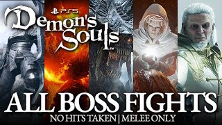 Demon's Souls PS5 - All Boss Fights & All Endings (No Damage)