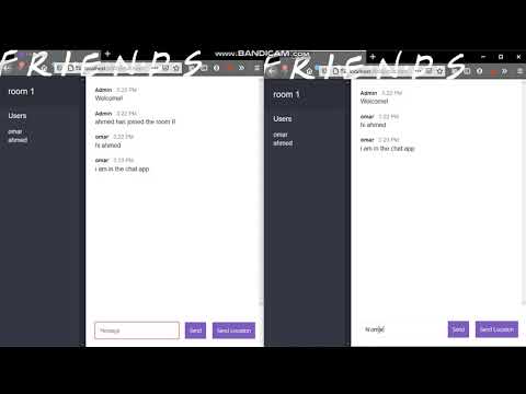 chat app with Node.Js using Socket.io