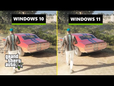 GTA 5 - WINDOWS 10 vs WINDOWS 11