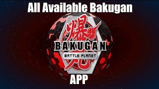 Bakugan Battle Planet APP BAKUBRAWL (FAN HUB): All Available Bakugan screenshot 5