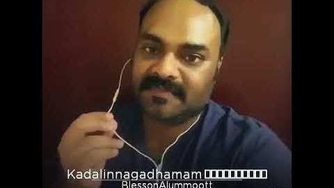 “Kadalin Agadhamam Neelimayil“🎶 🎼 🎵 🎤 Classic  composition by Bombay Ravi❤️  Movie: Sukrutham