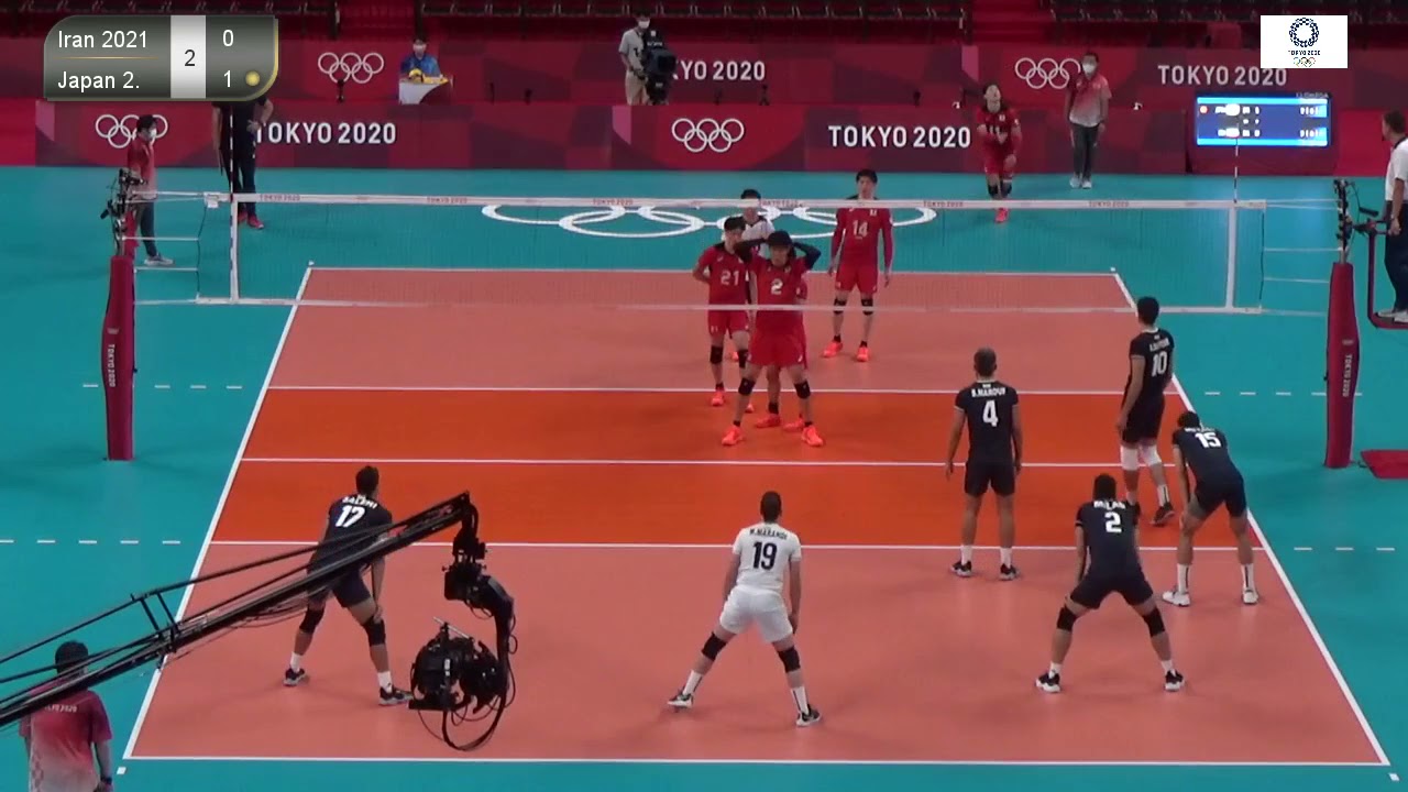 Japan vs Iran - JJOO Tokyo - Voleibol Masculino 2021