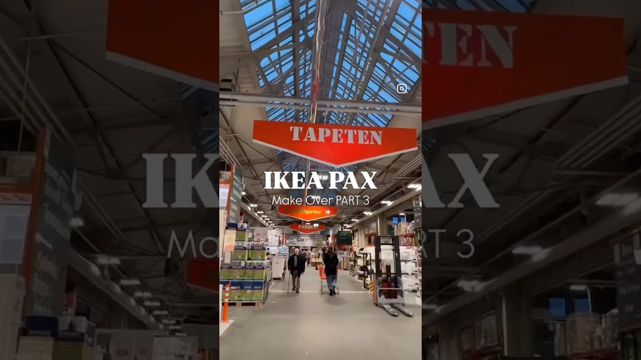 IKEA PAX HACK #diyhack #ikea #homedecor #ikeahack #diyidea #diy #diyideen #ikea #pax #diyhack #home