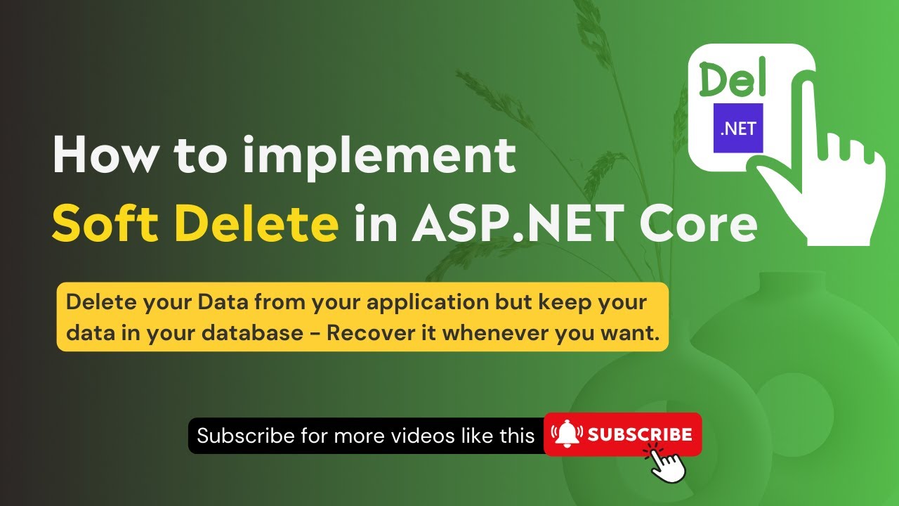 What is the concept of Soft Delete and Hard Delete learn to implement ...