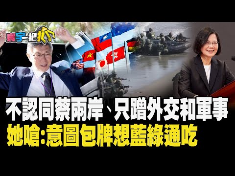 不認同蔡英文兩岸、只蹭外交和軍事 她嗆:意圖包牌想藍綠通吃 20231212【#寰宇一把抓】P2 #楊植斗 #謝寒冰 #苗博雅 #吳怡萱