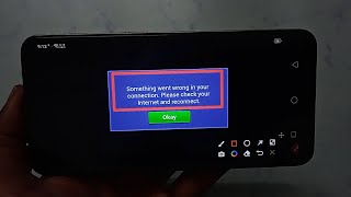 How to fix Something went wrong in your connection. Please check your Internet and reconnect.