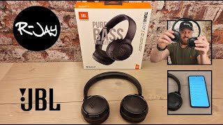 Jbl Tune 510Bt Headphones Unboxing Setup 2025