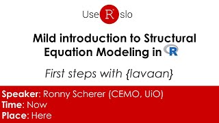 Mild introduction to Structural Equation Modeling (SEM) using R