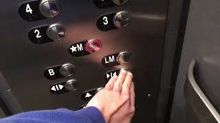 1959 Otis (Mod by ThyssenKrupp) Traction Elevator at 1281 W Georgia St in Vancouver BC