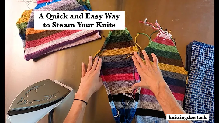 A Quick and Easy Way to Steam Your Knits