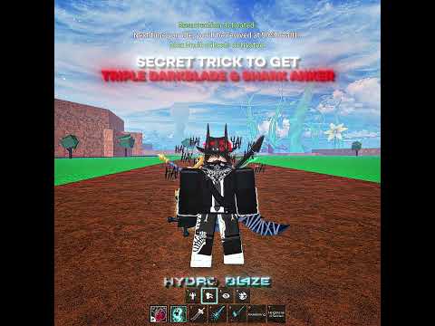 I got TRIPLE DARKBLADE & SHARK ANKER...☠️| #roblox #bloxfruits #bloxfruit